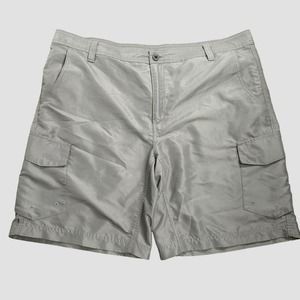 Magellan Outdoors Cargo‎ Shorts Mens Size 40 Dark Gray Fishing Hiking Pockets